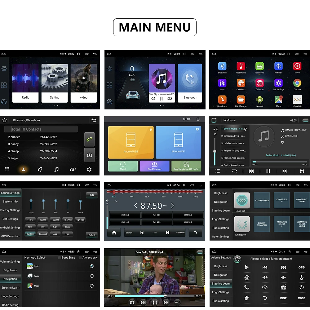 Мультимедийная магнитола LeeKooLuu мультимедийный плеер на Android с GPS для Volkswagen golf passat