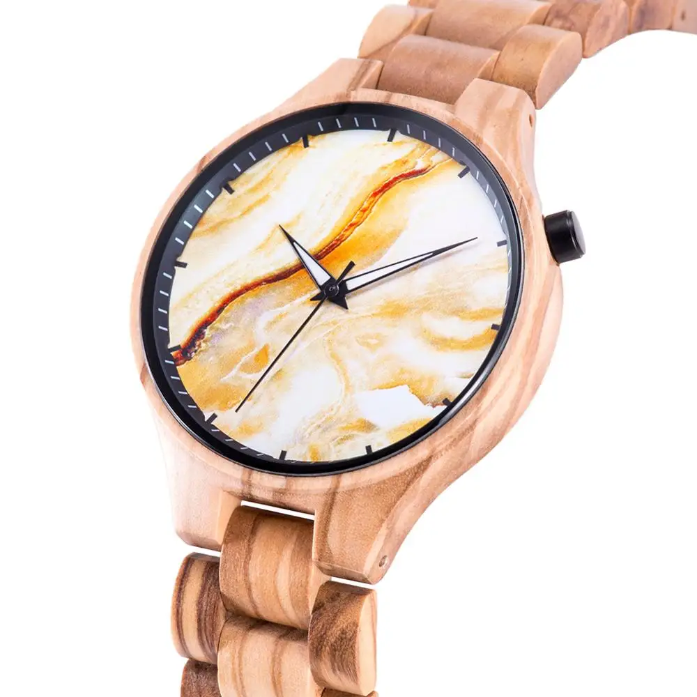 

BOBOBIRD Luxury Man Watches for Men Handmade Wooden Watch reloj hombre Luminous Hand Quartz Watch Top Brand