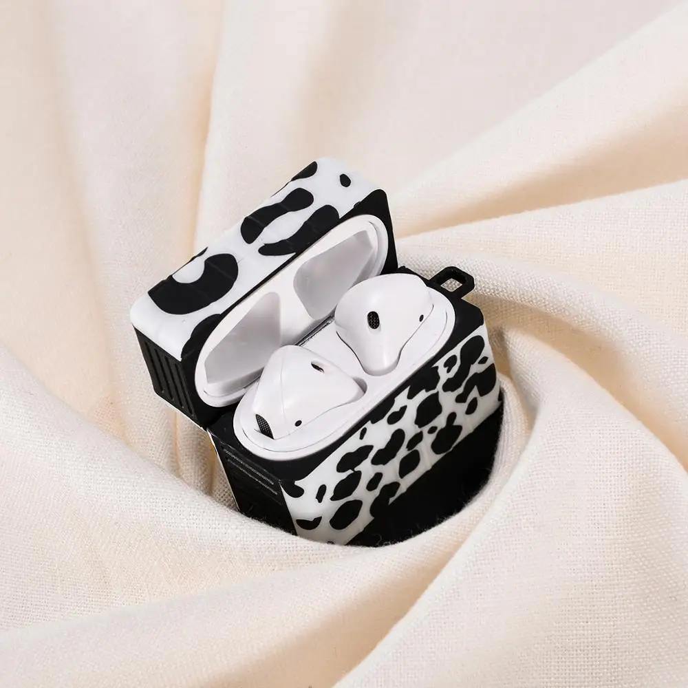 Чехол из коровьей кожи для airpods чехол наушников сумки Airpods 1/ 2 зарядный футляр pro