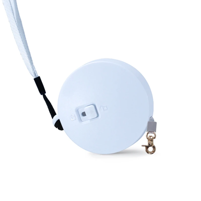 

PetQueue Pet Leashes Portable Outdoor Pet Rope Small 2M Strong Tape Adjustable Dog and Cat Pet Retractable Retractor Leash Rope