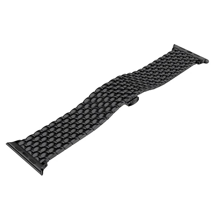 Металлический ремешок для часов в деловом стиле Apple watch Band 40 мм/44 мм/38 мм/42 мм iWatch