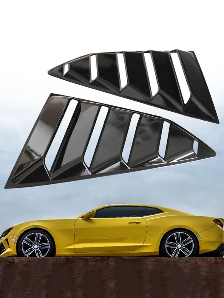 

Боковые оконные жалюзи для вентиляционного отверстия, боковое окно 1/4 для Chevy, для четверти, жалюзи, спойлер, крышка, вентиляционные отверсти...