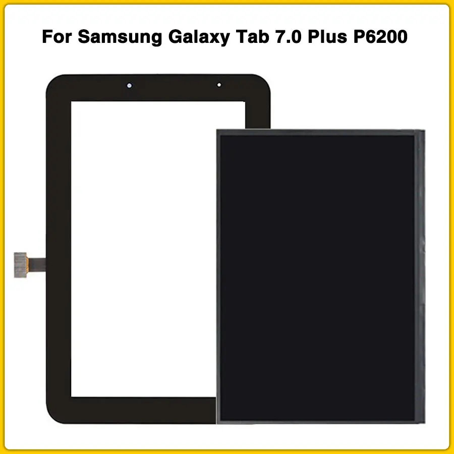 Новый сенсорный экран для Samsung Galaxy Tab 7 0 Plus P6200 Сенсорная панель дигитайзер Датчик
