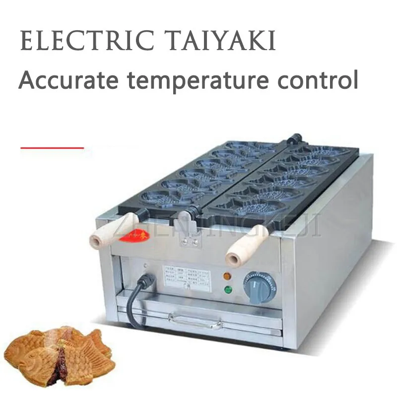 

Electric Taiyaki Gas Snapper Snack Machine Commercial Burn Anti-Sticking Start A Business Restaurant Bakery Processing Equipment