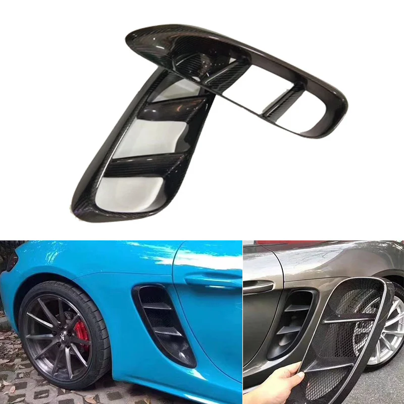 

Подходит для модификации бокового входа Porsche 718 светильник кого веса и легкого углеродного волокна, модернизированного воздуха