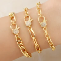 11mm hip hop trendy link chain bracelet basr0059 iced out fashion rapper jewelry cubic zirconia gold sliver