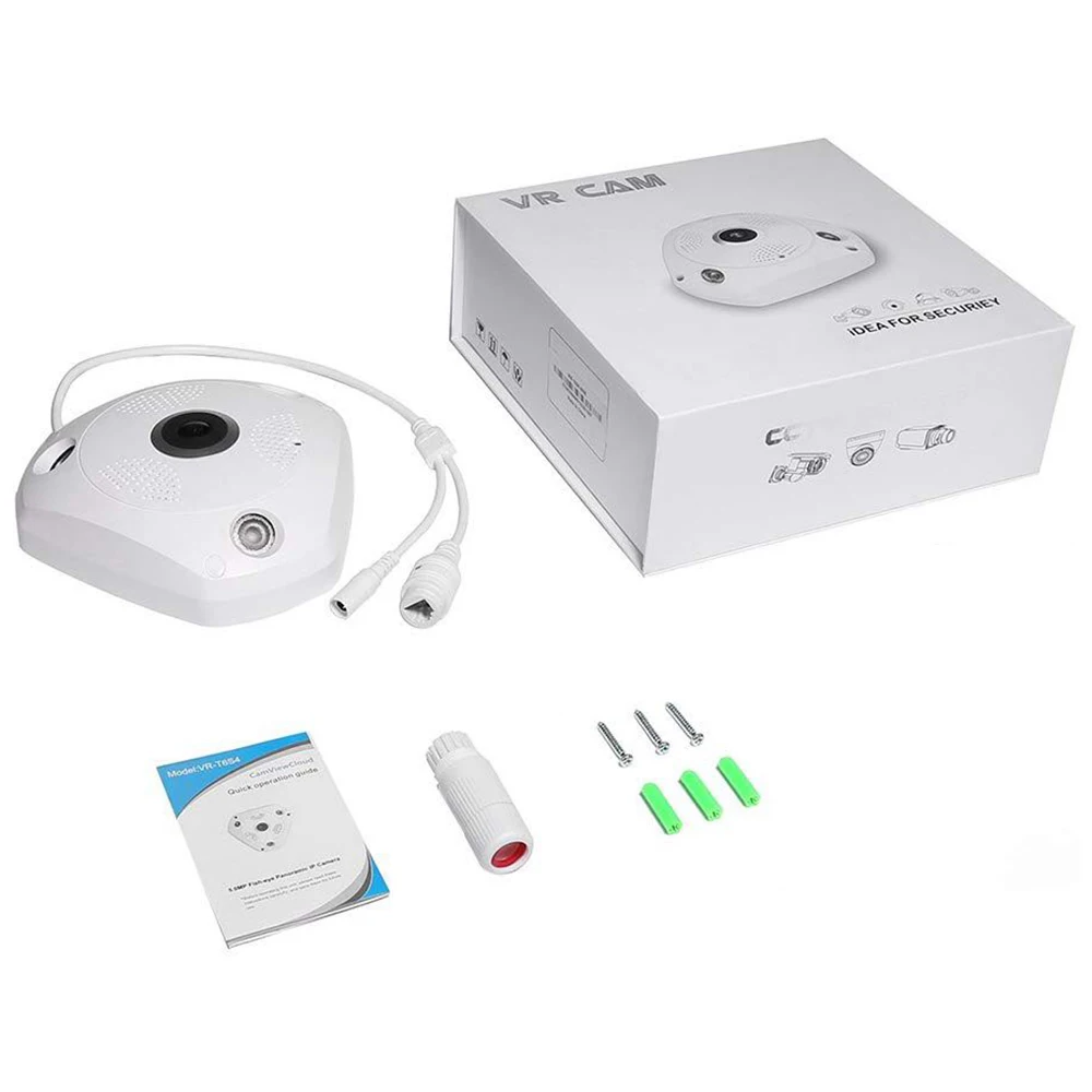 FREDI 3.0MP VR Беспроводная камера WiFi 360 градусов панорамная рыбий глаз CCTV ночное
