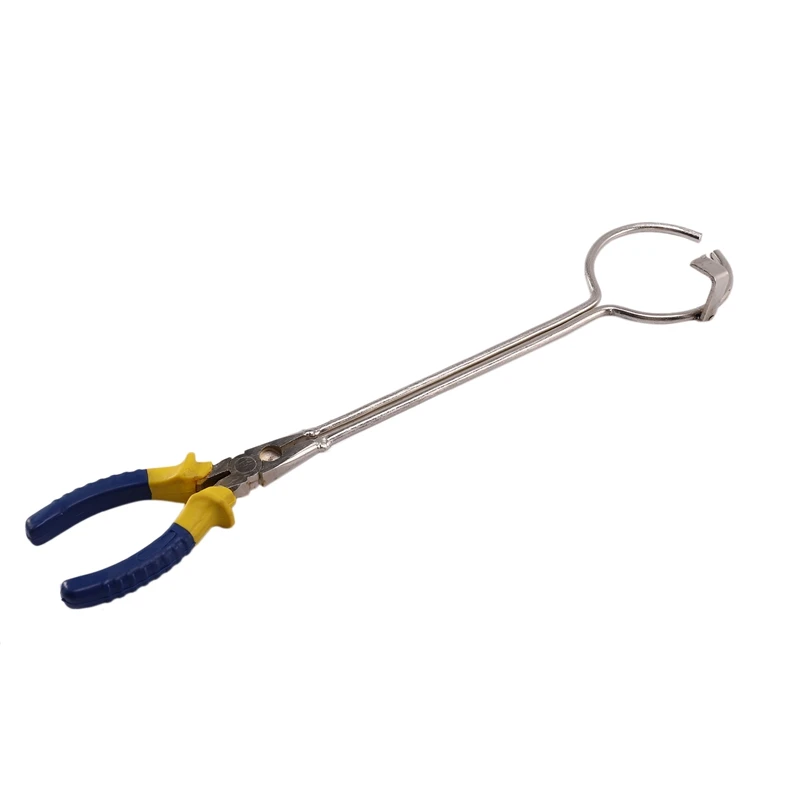 40 см нержавеющая сталь тигель Тонг зажим графитовая плавильная печь щипцы