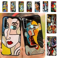 yinuoda picasso abstract art painting phone case for redmi note 8 7 9 4 6 pro max t x 5a 3 10 lite pro