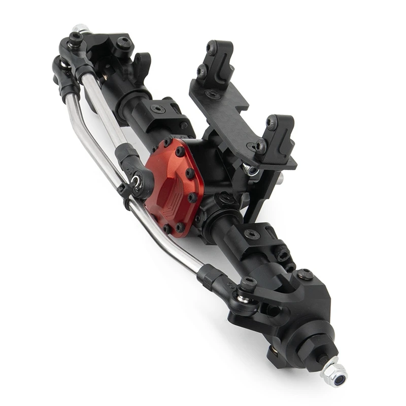 

Front Rear Straight Complete Axle for Axial SCX10 II 90046 & 1/10 RC Crawler Steel Front Rear Axle CVD Drive Shafts