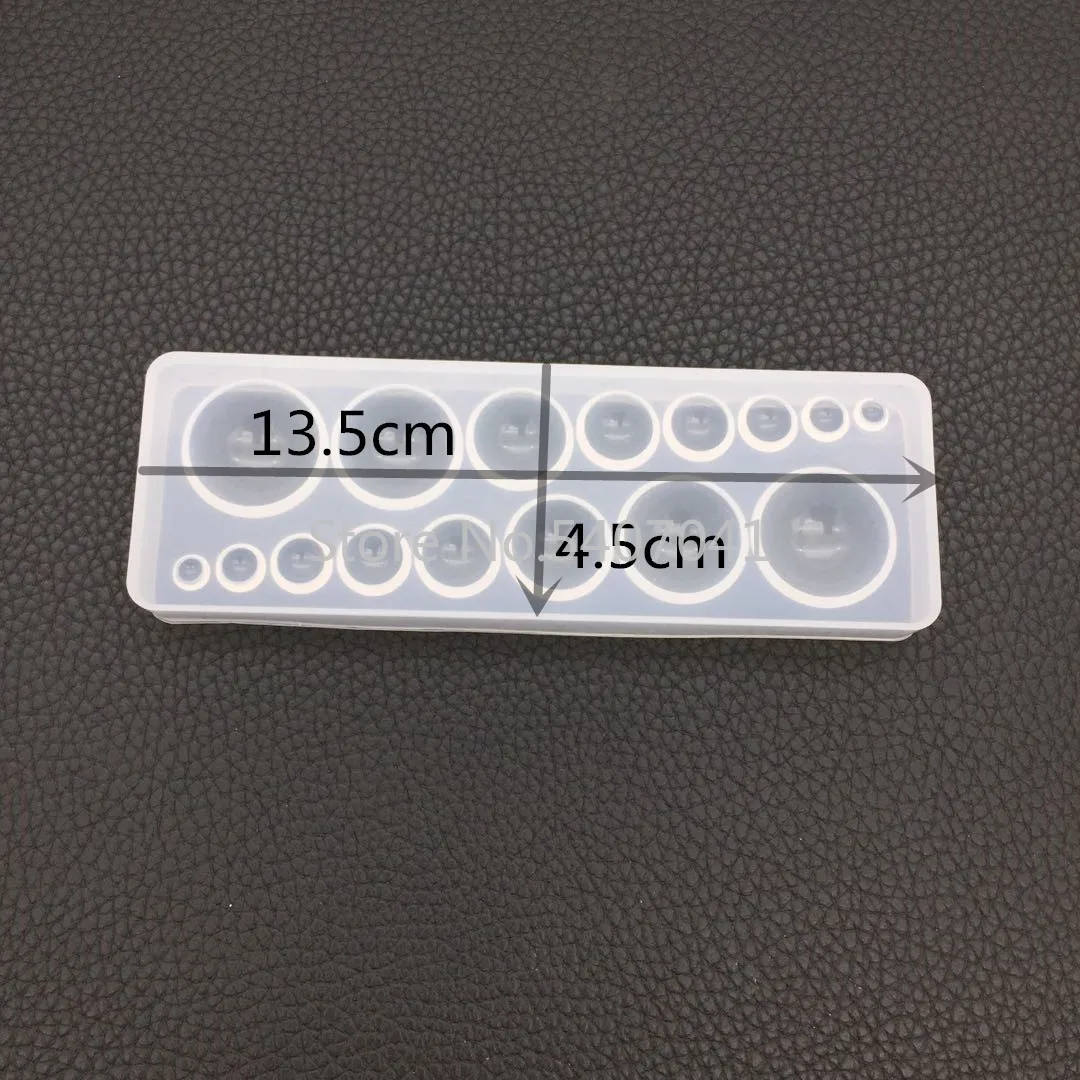 Популярная 1 шт. алмазные бусины Универсальная форма шарика силиконовая для