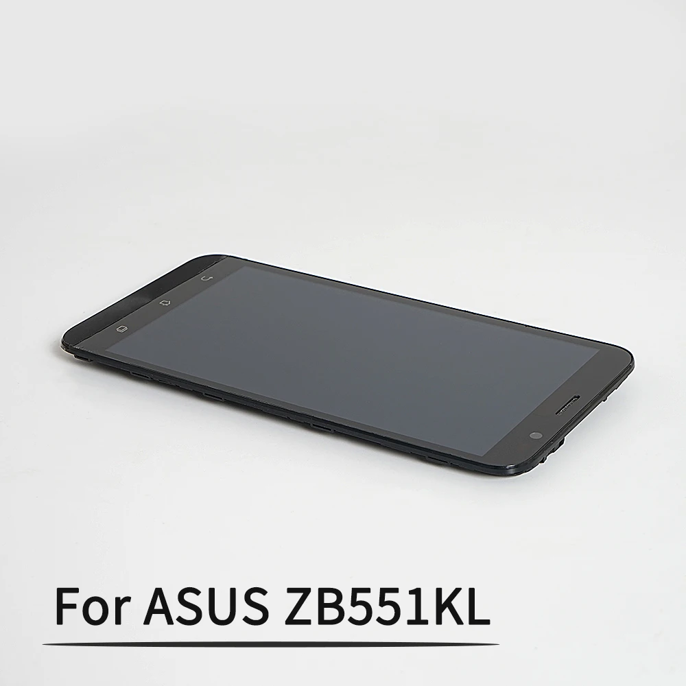 5," для Asus Zenfone GO tv ZB551KL X013D, ЖК-дисплей, сенсорный экран с рамкой, дигитайзер для ASUS ZB551KL, ЖК-экран X013D