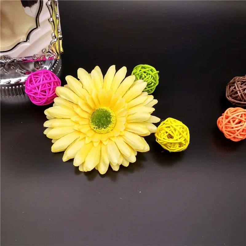 

African Chrysanthemum Flower SUNFLOWER Artificial Flower Headdress Flower Material Handmade DIY Garland Shoe Ornament