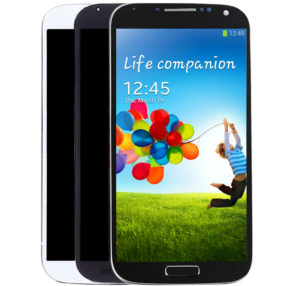 Регулировка яркости S4 lcd для samsung Galaxy S4 I9505 I9500 I9506 I337 lcd дисплей кодирующий преобразователь сенсорного экрана в сборе части панели