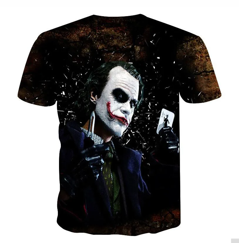 Бэтмен Темный рыцарь Джокер Полный печатных wo мужчин s/мужчин отряд самоубийц 3D