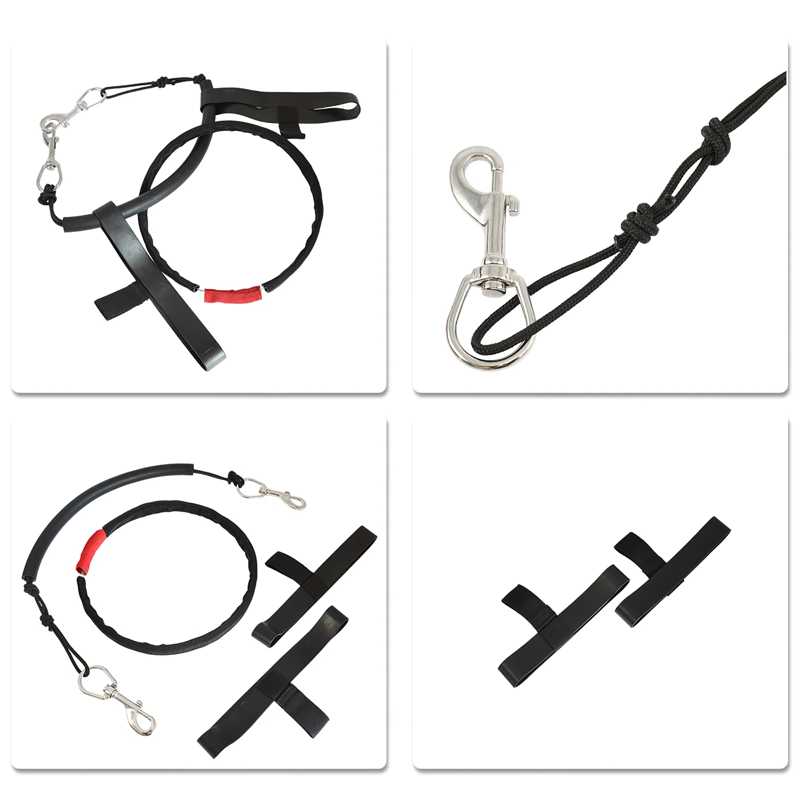 

Diving Stage Bottle Side Mount Kit Diving Rigging Accessories Adjustable Rubber Strap For Outdoor Underwater Activities