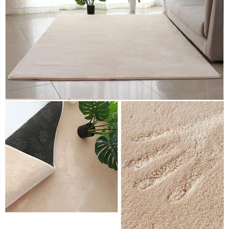 

Super Soft Cotton Velvet Floor Rugs Carpets For Living Room Bedroom Large Size Sofa Area Rug Kids Furry Mat Washable alfombra