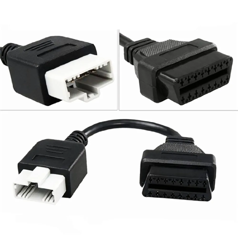 Переходник Honda 5 pin OBD II 16 диагностический разъем для кабель адаптер OBD2 OBD2|Кабели и