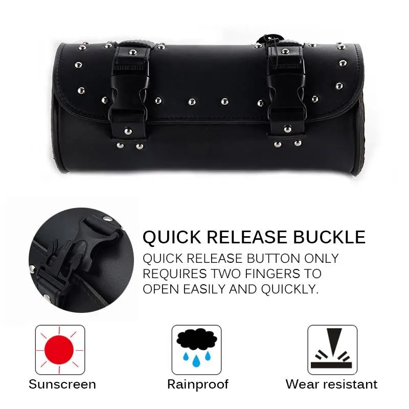

AOZBZ Large Capacity Universal Durable Back Reliable Motorcycle Luggage Side Bag Front Head Tail Kit Hanging Storage Tool