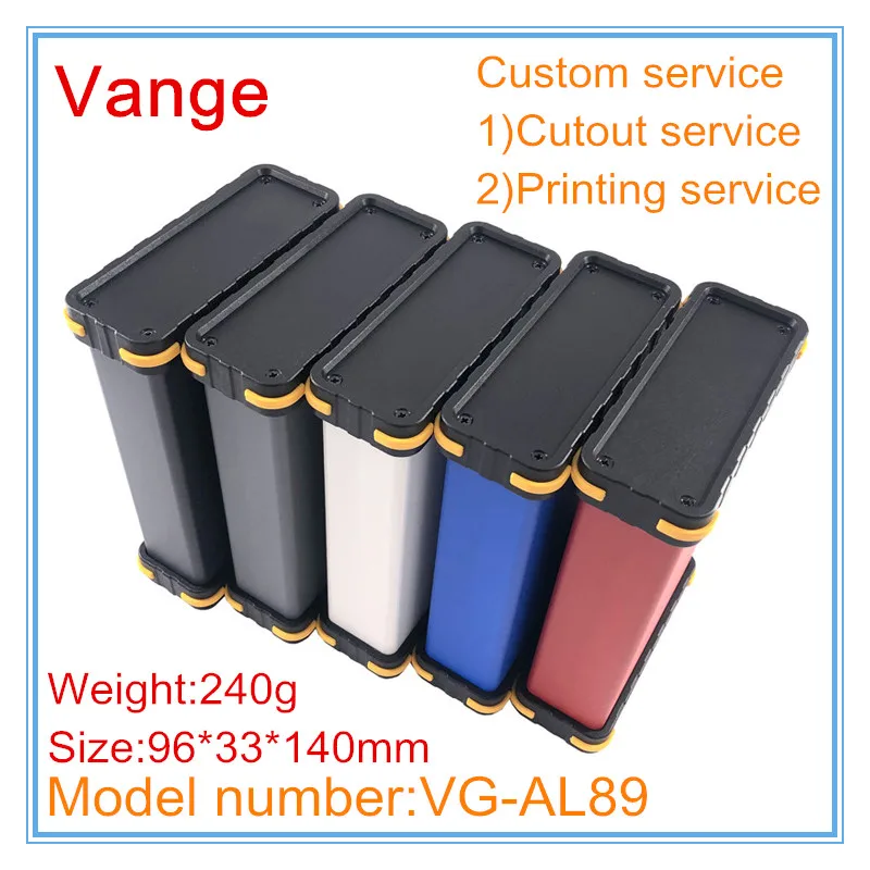 1 шт./лот пульт дистанционного управления узел коробки 96*33*140 мм 6063-T5 алюминиевый