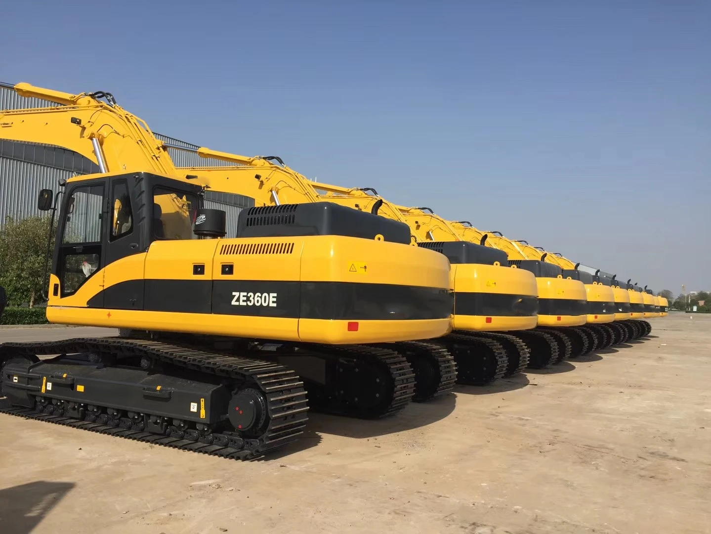 

SINOMADA Digger Machine 120 Ton Crawler Excavator ZE1250ESP