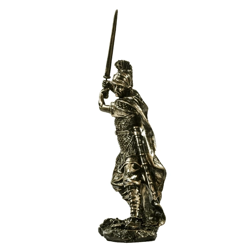 Античная Статуя Римского воина статуэтка военного командира ручной работы декор