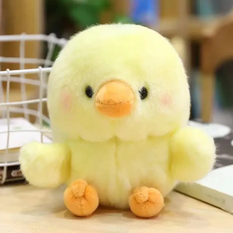 

Like Real Flying Animals Bird Plush Toys Round Cute Lifelike Chick Chicken Stuffed Dolls Gifts For Kids Boy Girls