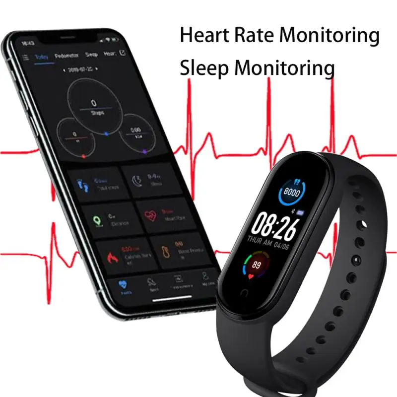 

Newest M5 Bluetooth Smart Band Bracelet IP67 Waterproof Smart Watch Blood Pressure Fitness Tracker Smart Band Fitness Wristbands