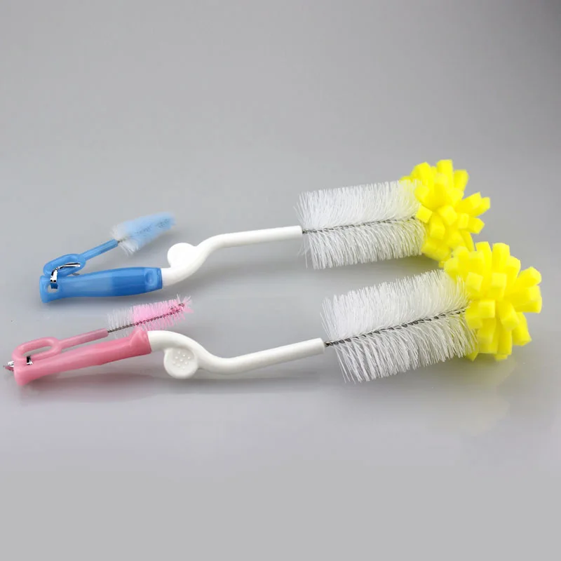Щетка для бутылки губка пластиковая стеклянная чашка молока воды Чистящая