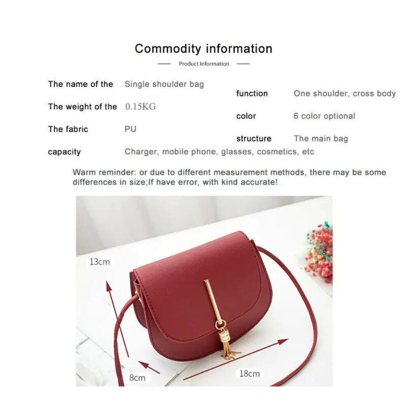 Женский маленький кошелек из искусственной кожи сумка-конверт через плечо