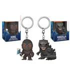 Карманный Брелок FUNKO с фильмами Godzilla против Kong-Kong, брелок с топором, Виниловая фигурка, игрушка, экшн-фигурки для детей, мальчиков и девочек
