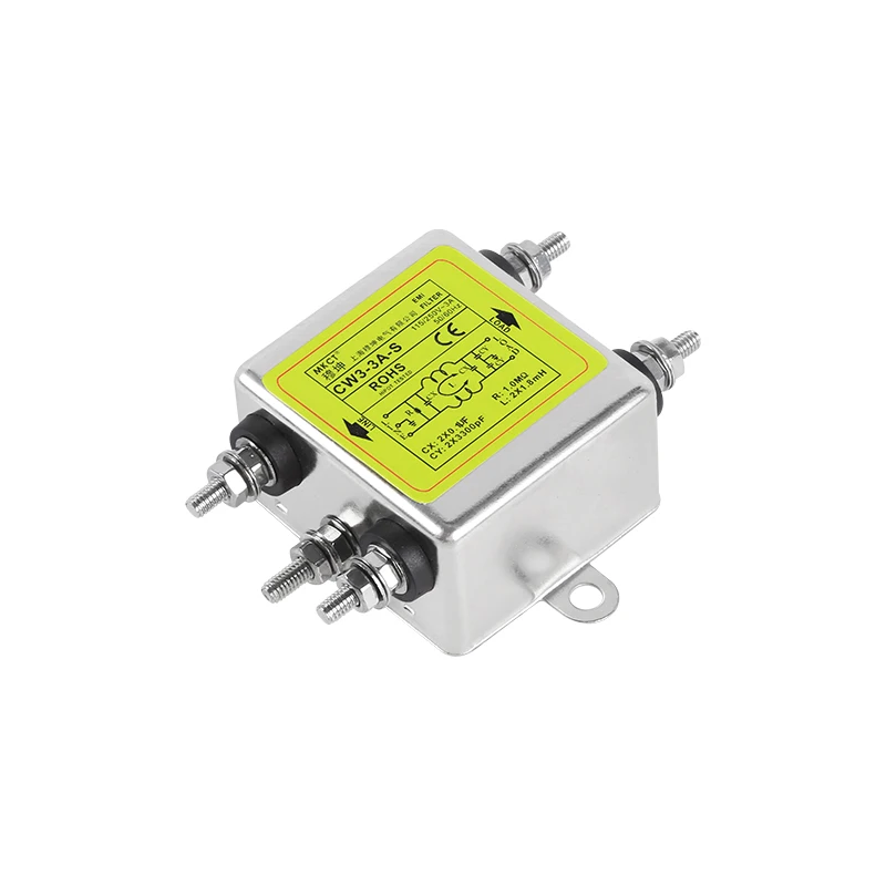 Болтовое соединение AC 220V однофазный очиститель EMI защита от помех