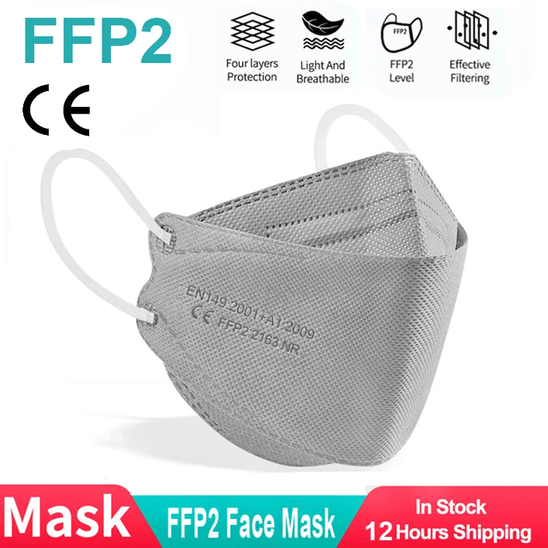 

Маска для лица KN95 Mascarillas ffp2 многоразовая ffpp2 mascherine маска ffp2для взрослых Защитная одноразовая маска сертифицированные fpp2 маски