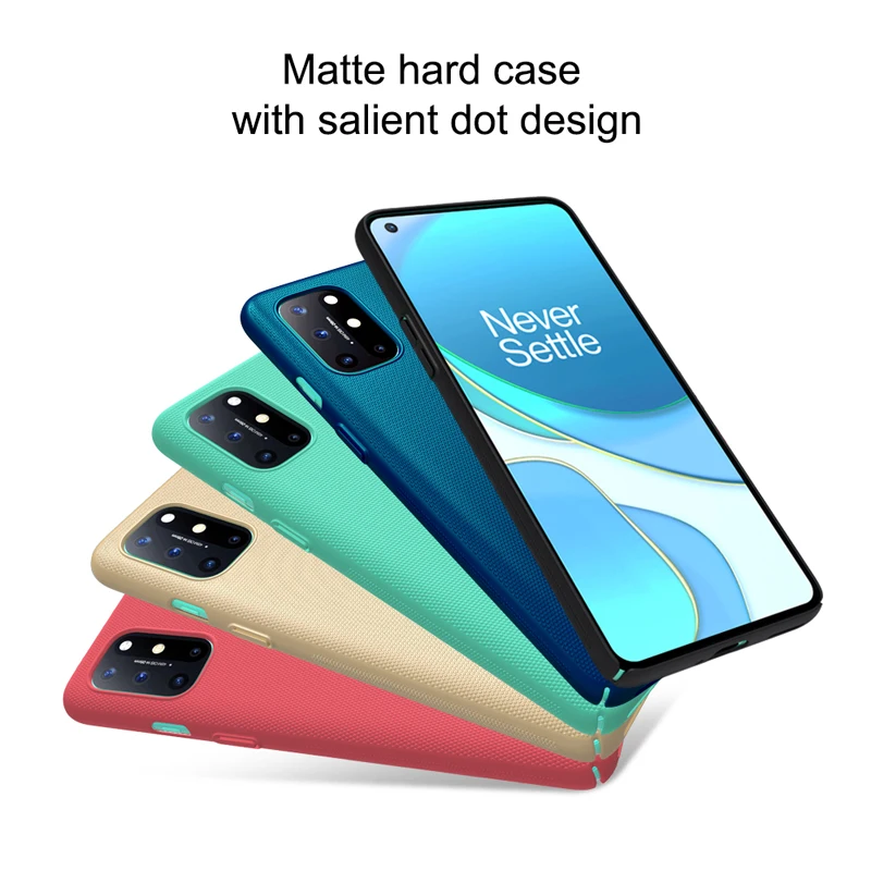 

For OnePlus 8T Case Nillkin Super Frosted Shield Matte Hard for OnePlus 8T Shell with Salient Air Dot Design