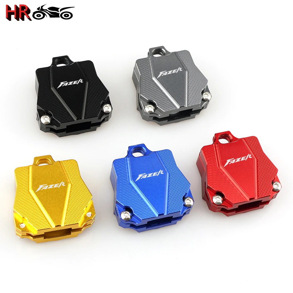 

New Motorcycle CNC Aluminum Key Case Cover Shell For Yamaha Fazer FZ1 FZ6 FZ8 FZ6N FZ6S FZ6R FZ 1/6/8 FZ6 S/R (Key Without Chip)
