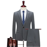 mens suit groom wear tuxedo customized 2 piece wedding dress suit business casual professional groom best mans dress