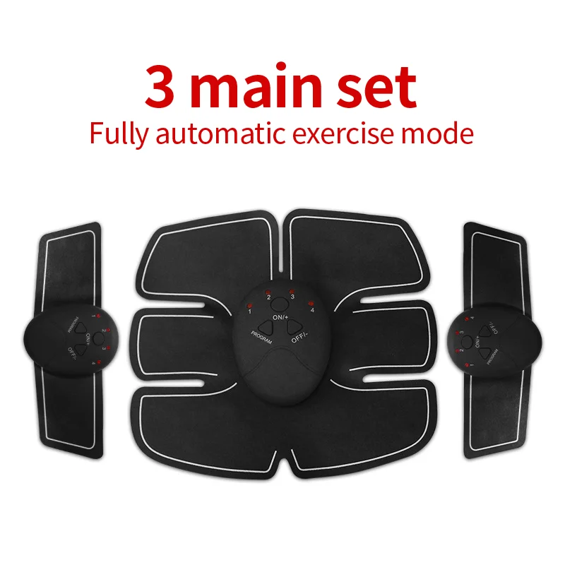 

Rechargeable Wireless Muscle Stimulator Smart Fitness EMS Trainer ABS Abdominal Arm Muscle Exerciser Body Slimming Massage