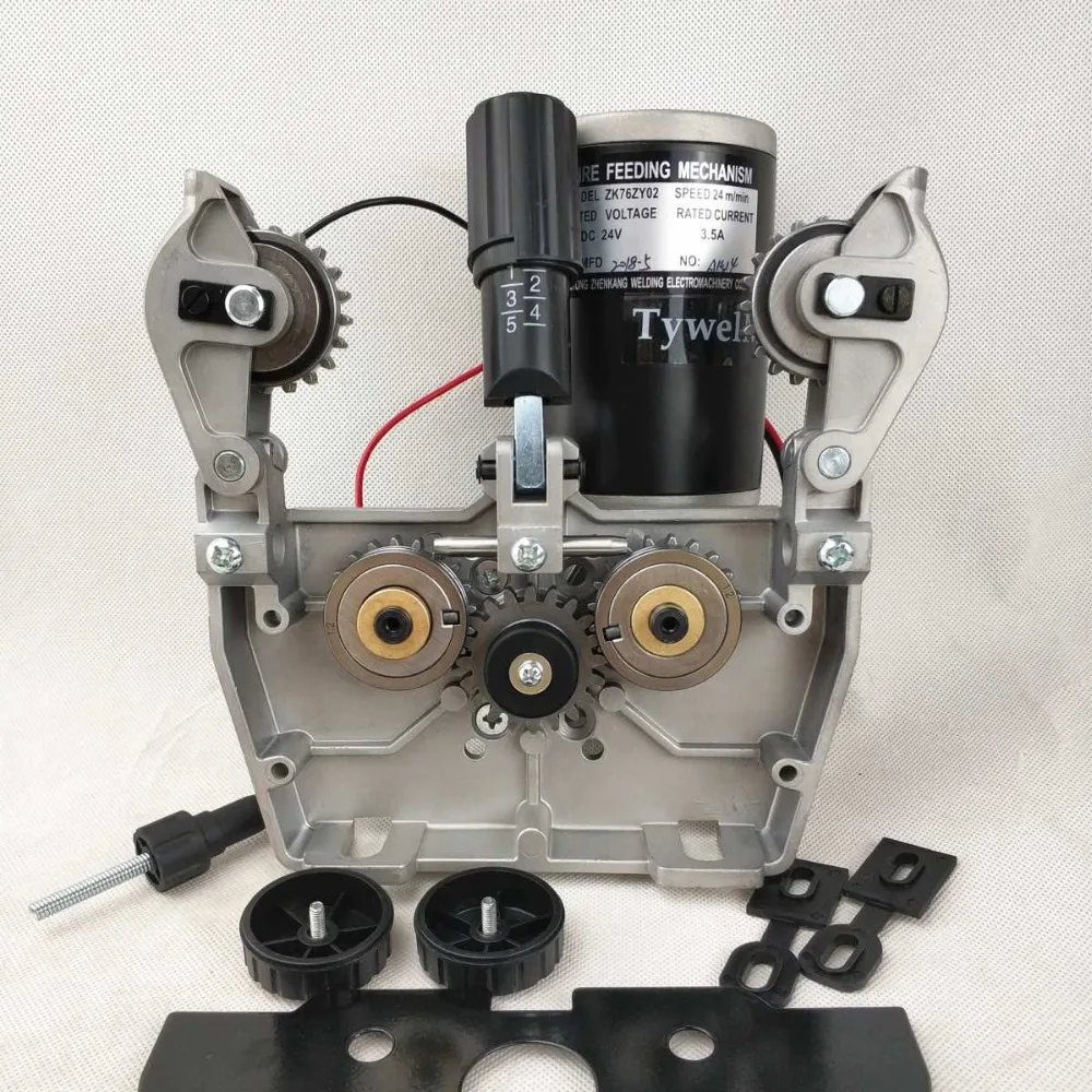ZK76ZY-02 механизм подачи проволоки для полуавтомата MIG DC 24V 80W 2 5-24 м/мин сварочная