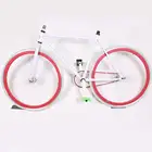 Стеллаж для хранения горного велосипеда, металлический настенный держатель для велосипеда, набор вешалок, Аксессуары для велосипеда, запасные части