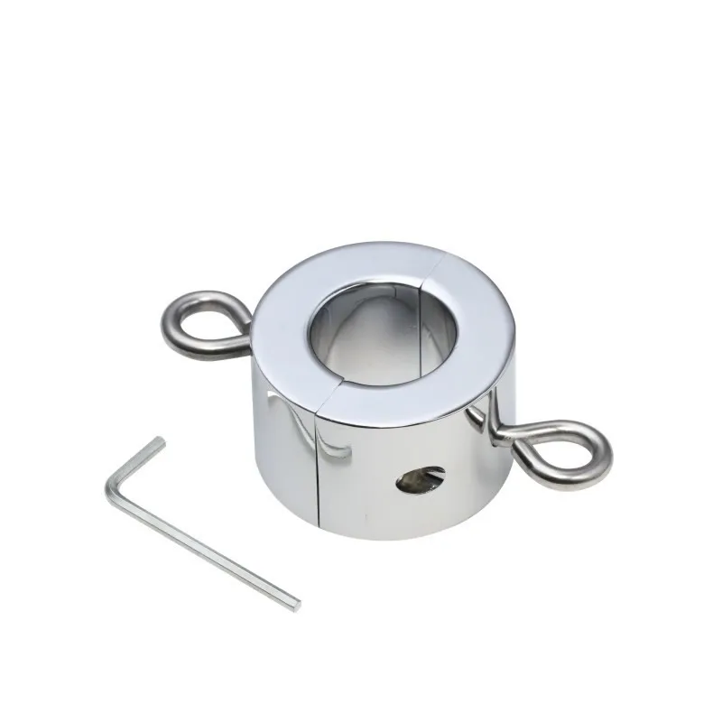 2020 Новый нержавеющий металлический замок Мошонка кулон мяч носилки яйцо вес