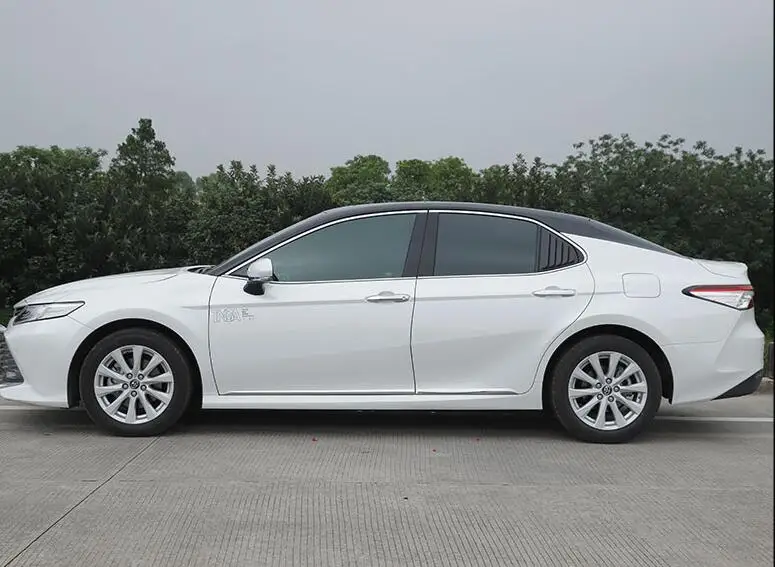 Для Toyota Camry 2019-2020 Sedan ABS затемнения для задних дверей и окон жалюзи рама оконный