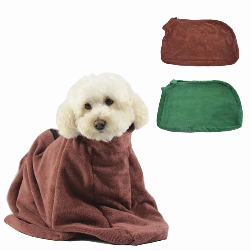 Банный халат для домашних животных полотенце из микрофибры Быстросохнущий