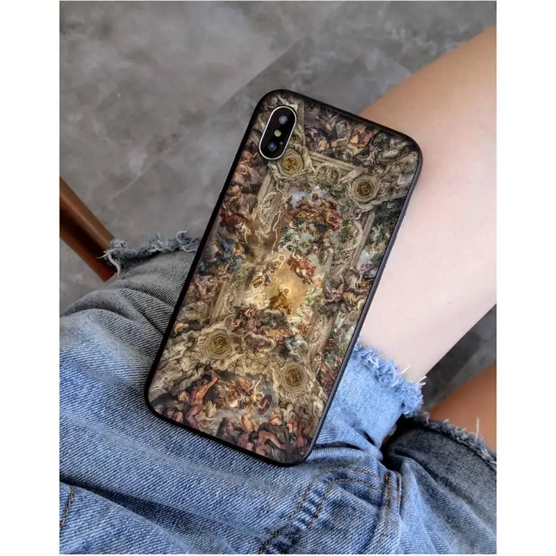 Yinuoda renaissance art Painting Phone Case for iphone 11 Pro Max X XS MAX 6 6s 7 8 plus 5 5S 5SE XR SE2020