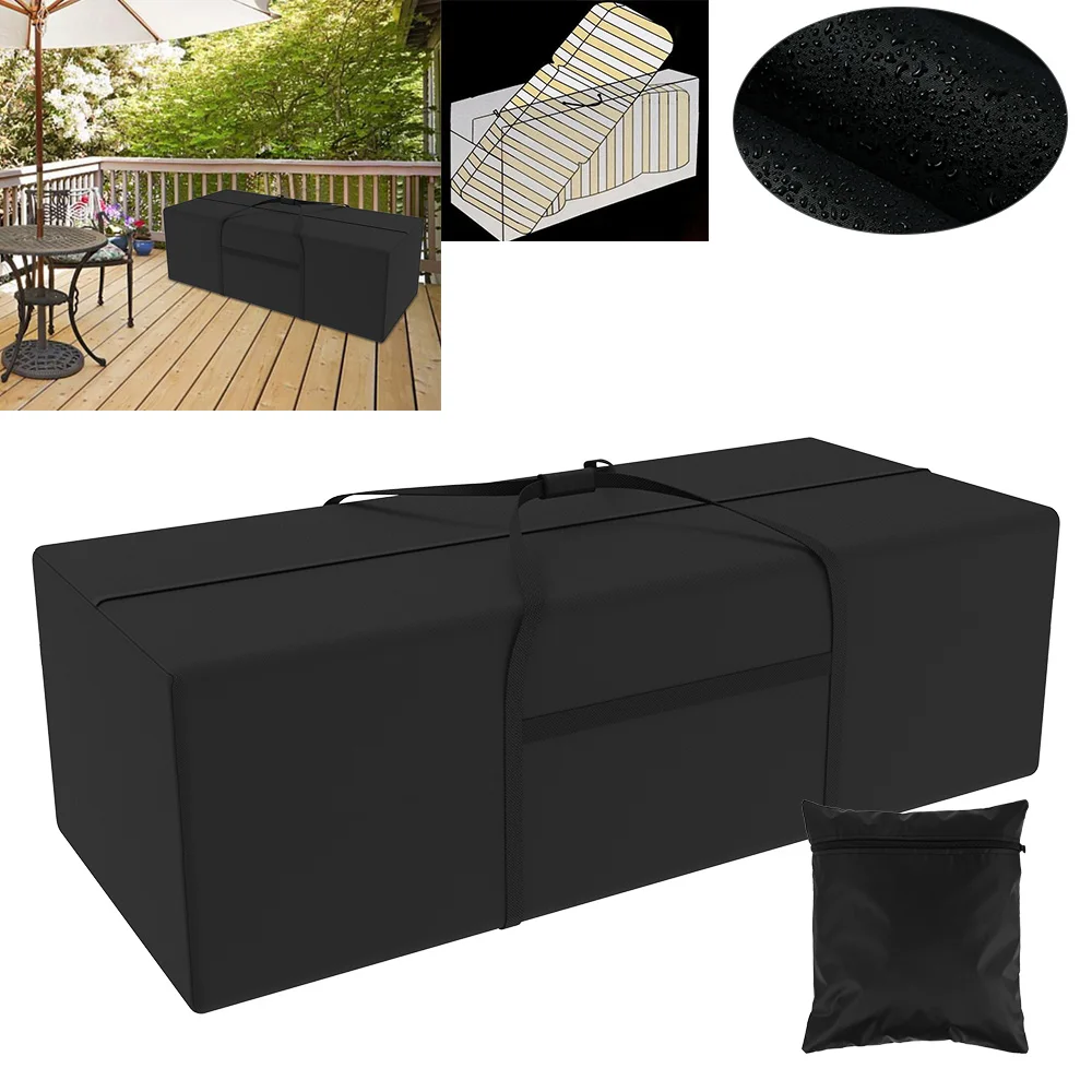 

Садовая сумка для хранения подушек, сумка для хранения подушек, защитный чехол из ткани Оксфорд, уличная мебель