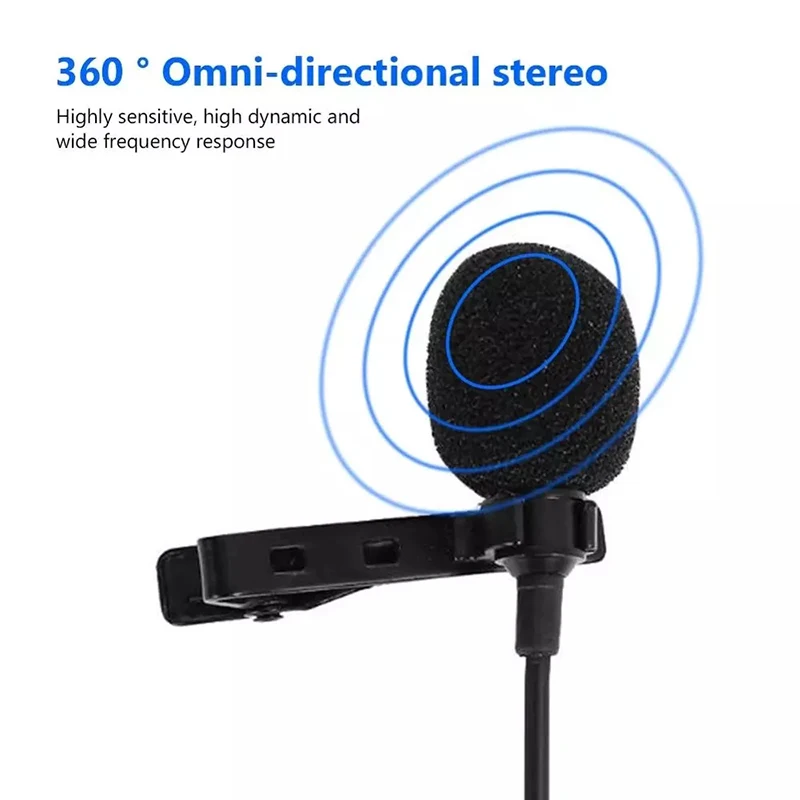 Мини-микрофон Mic USB C Type-C 3 5 мм конденсаторный аудиозаписи для Huawei Xiaomi Samsung Android Phone