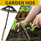 Садовый инструмент для садоводства, инструмент для уличной фермы, копающая почва, овощной и цветочный инструмент двойного назначения, цельностальная закаленная полая погрузка