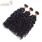 Перуанские волнистые пучки волос, 100% человеческие волосы для наращивания, волосы Arabella Remy, пупряди для черных женщин