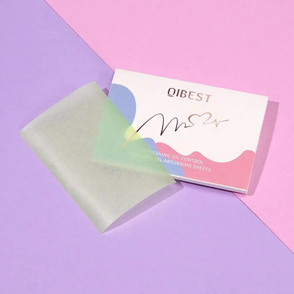 

30Pcs/Box Oil Blotting Tissues Soft Comfortable 10x 7x 0.6CM Oil-absorbing Sheet for Girl Paper Cleansing Beauty Makeup Tools