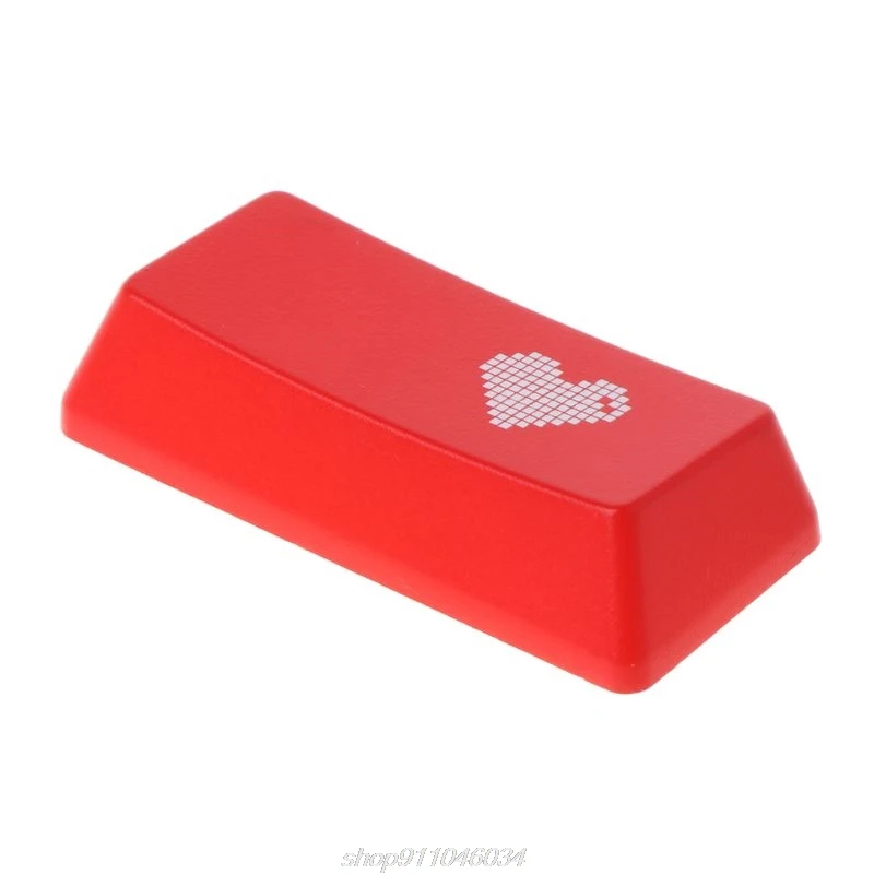 

Red Love Heart Pattern Keyboard Keycap Mechanical ENTER/ESC Key Cap Hat for PC Computer Notebook Use Supplies M03 21 Dropship