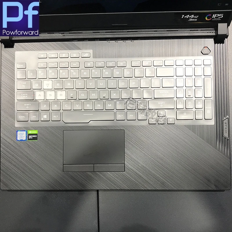 TPU прозрачная крышка клавиатуры для ASUS ROG Hero III Scar III Strix G731GW G731GT G731GU G 731 GW GT GU 17,3 дюймов игровой ноутбук